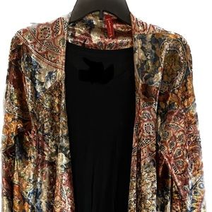 Gorgeous Urban Mangoes velvety cardigan wrap size XL